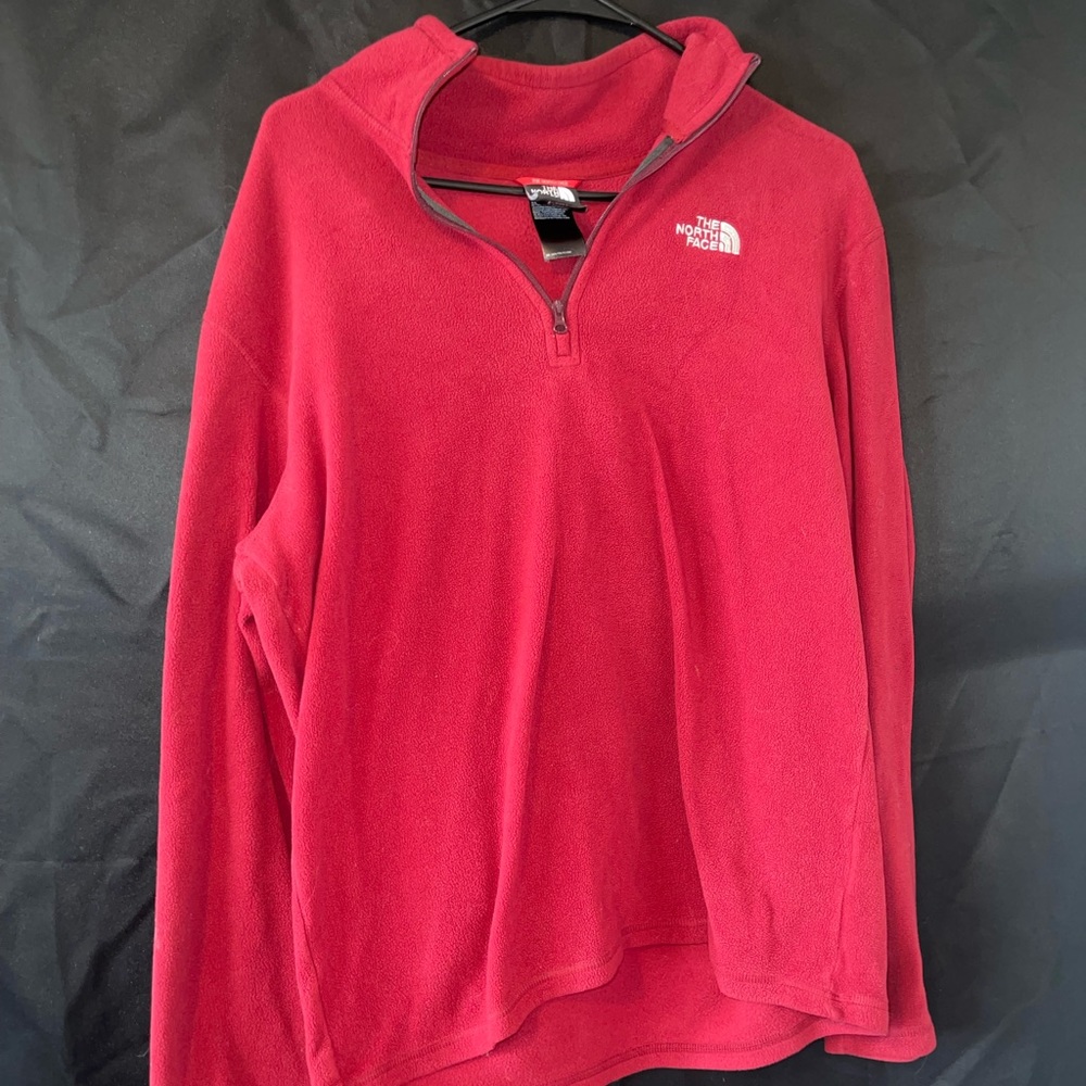 North face 1/4 zip
